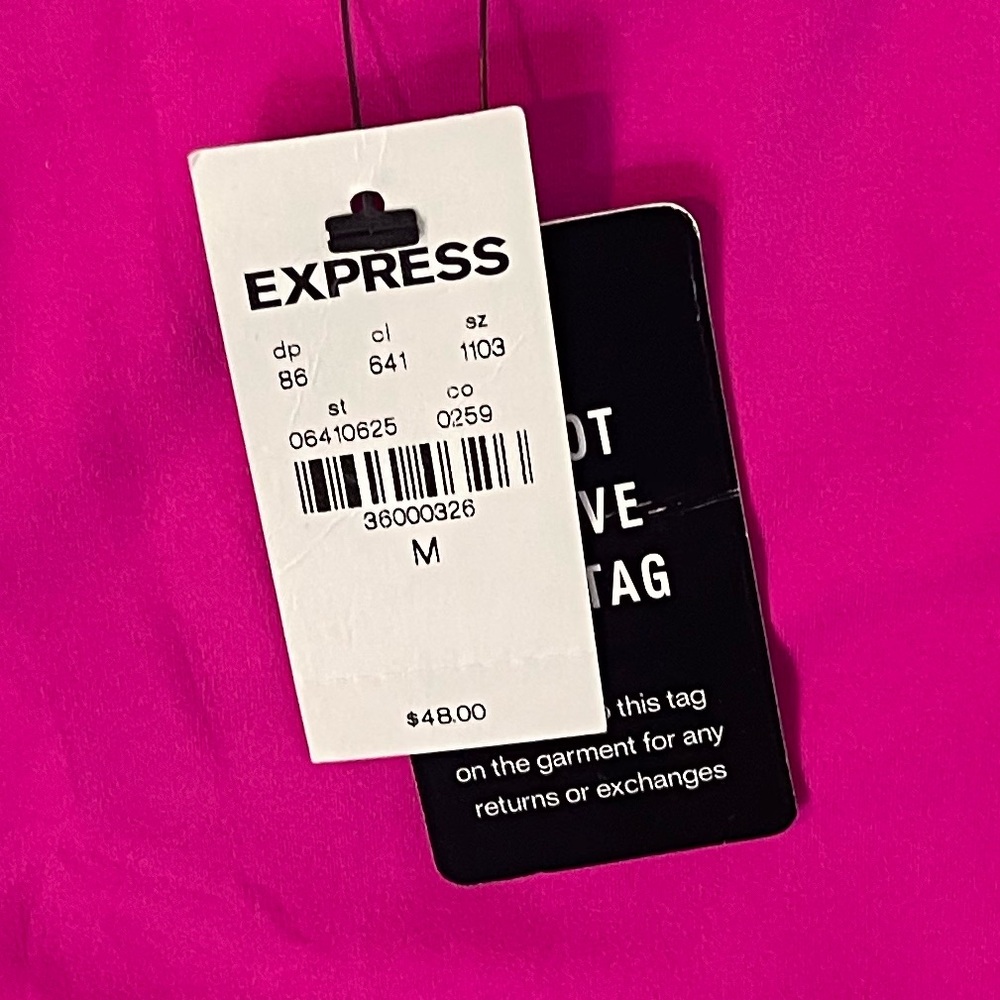 Express Fuchsia Top - Picture 5 of 5